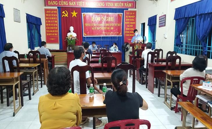 Hội đồng nhân dân thị trấn Tân Biên tổ chức tiếp xúc cử tri sau kỳ họp thứ hai HĐND, thị trấn Tân Biên khóa VII, nhiệm kỳ 2021-2026